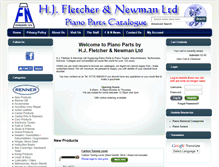 Tablet Screenshot of fletcher-newman.co.uk